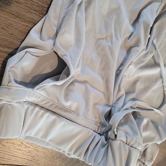 Stretchy comfort fit Capri pants grey - Picture 5 of 5